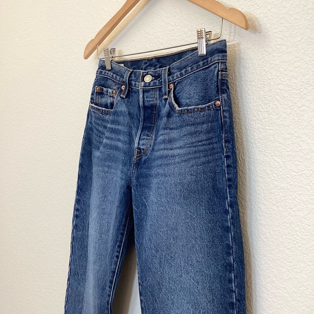 Levi’s 501 W27 Women’s High Rise Straight Leg Premium Jeans 12501-0400 - Picture 5 of 14